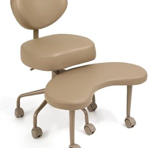 Meditation Chair Plus - Mobile ADHD Criss Cross Desk Chair, Tan