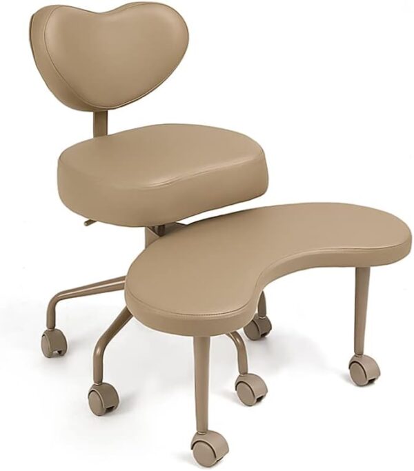 Meditation Chair Plus - Mobile ADHD Criss Cross Desk Chair, Tan