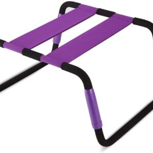 Multifunctional Bouncer Sex Chair, Portable, Purple