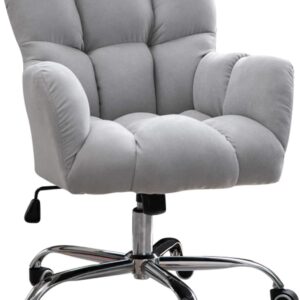 Grey Ergonomic Office Chair, Swivel, Adjustable