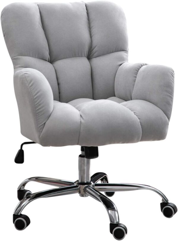 Grey Ergonomic Office Chair, Swivel, Adjustable