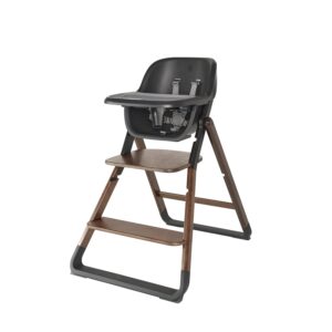 Ergobaby Evolve Portable High Chair, Dark Wood