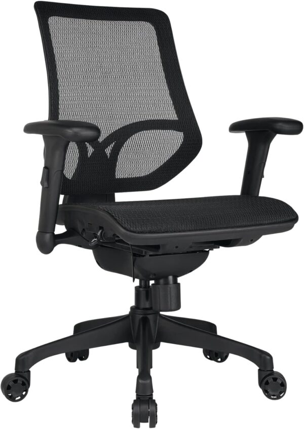 WorkPro 1000 Series Ergonomic Mesh Task Chair, Black