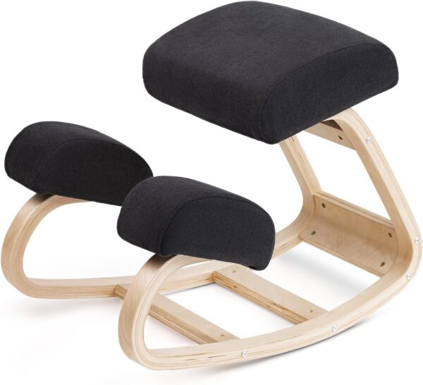 Luxton Ergonomic Kneeling Chair, Extra Padding, Posture Support