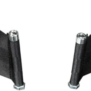 Drive Medical Heel Loops for Footrest, Black