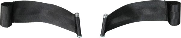 Drive Medical Heel Loops for Footrest, Black