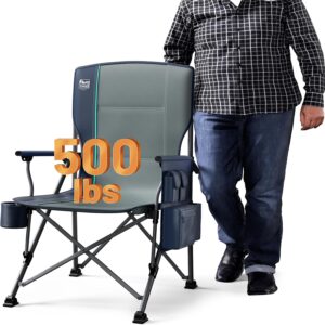 TIMBER RIDGE Oversized Camping Chair, 500lbs