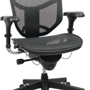 WorkPro Quantum 9000 Ergonomic Mesh Chair, Black