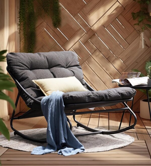 Grand Patio Rocking Chair - Indoor/Outdoor with Cushion