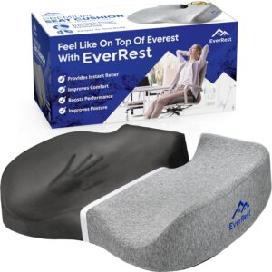 EVERREST Plus Size Seat Cushion, Memory Foam