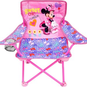 JAKKS Pacific Minnie Kids Camping Chair with Carry Bag