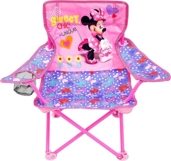 JAKKS Pacific Minnie Kids Camping Chair with Carry Bag